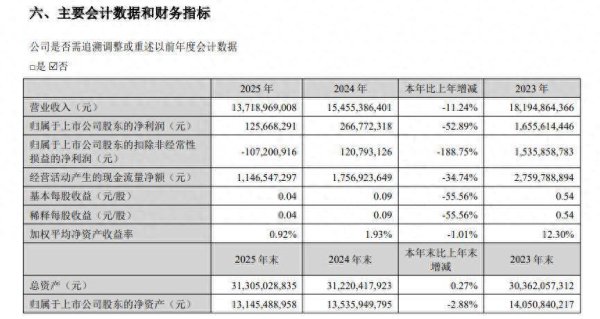 内讧比业绩更辣眼！南玻A2025年净利润“腰斩”，“宝能系”董事连投反对票