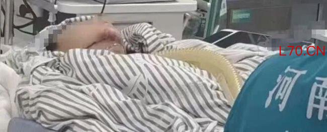 遭绳子锁喉的13岁男孩已转诊北京